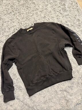 Yeezy Men's Black Crewneck Sweater - Classic Casual Pullover Season 4